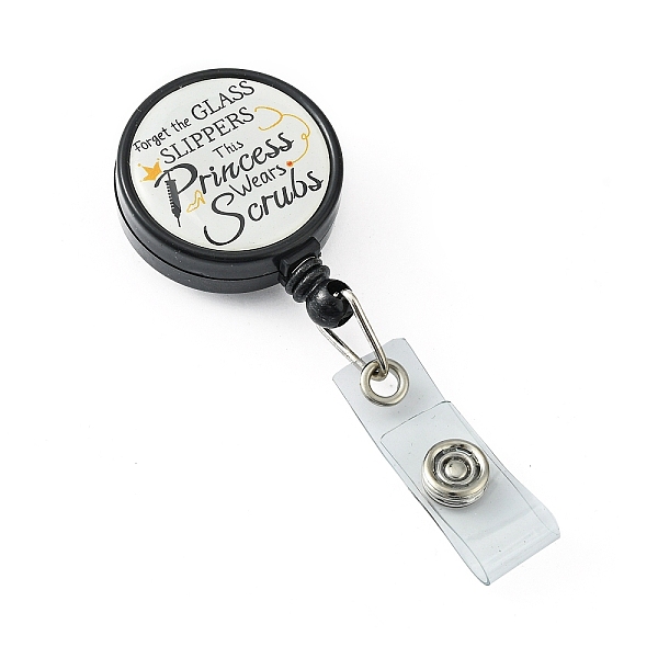 PandaHall ABS Plastic Retractable Badge Reel, Card Holders, with Platinum Snap Buttons, ID Badge Holder Retractable for Nurses, Flat Round...
PandaHall ABS Plastic Retractable Badge Reel, Card Holders, with Platinum Snap Buttons, ID Badge Holder Retractable for Nurses, Flat Round...