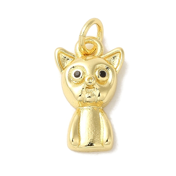 PandaHall Rack Plating Brass Micro Pave Black Cubic Zirconia Pendants, with Jump Ring, Cadmium Free & Lead Free, Long-Lasting Plated, Dog...
PandaHall Rack Plating Brass Micro Pave Black Cubic Zirconia Pendants, with Jump Ring, Cadmium Free & Lead Free, Long-Lasting Plated, Dog...