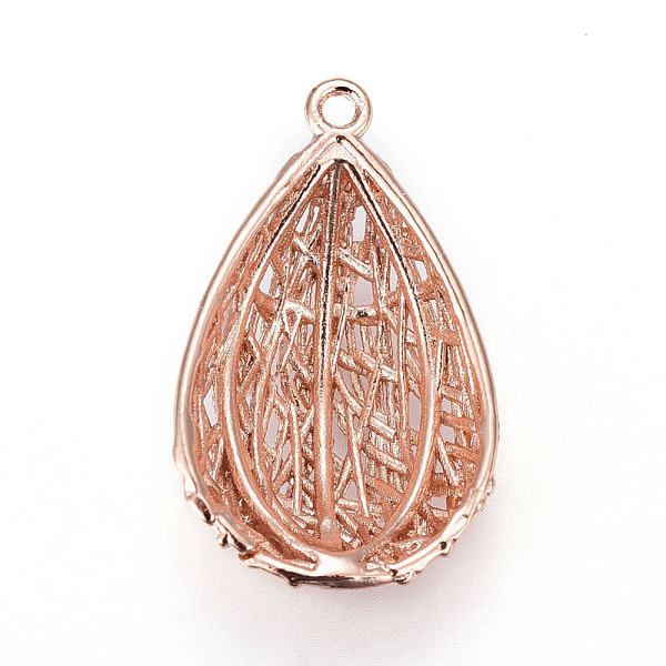PandaHall Brass Pendant Cabochon Settings, teardrop, Rose Gold, 25.5x15.5x7mm, Hole: 1.5mm, Inner Diameter: 13.5mm Brass Teardrop
PandaHall Brass Pendant Cabochon Settings, teardrop, Rose Gold, 25.5x15.5x7mm, Hole: 1.5mm, Inner Diameter: 13.5mm Brass Teardrop
