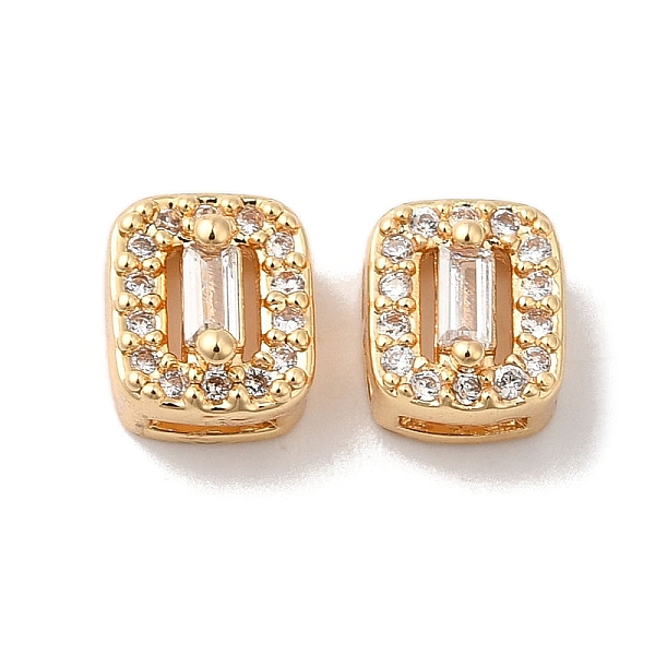 PandaHall Brass Micro Pave Clear Cubic Zirconia Beads, Rectangle, Real 18K Gold Plated, 7x6x4.5mm, Hole: 1x4mm Brass+Cubic Zirconia...
PandaHall Brass Micro Pave Clear Cubic Zirconia Beads, Rectangle, Real 18K Gold Plated, 7x6x4.5mm, Hole: 1x4mm Brass+Cubic Zirconia...