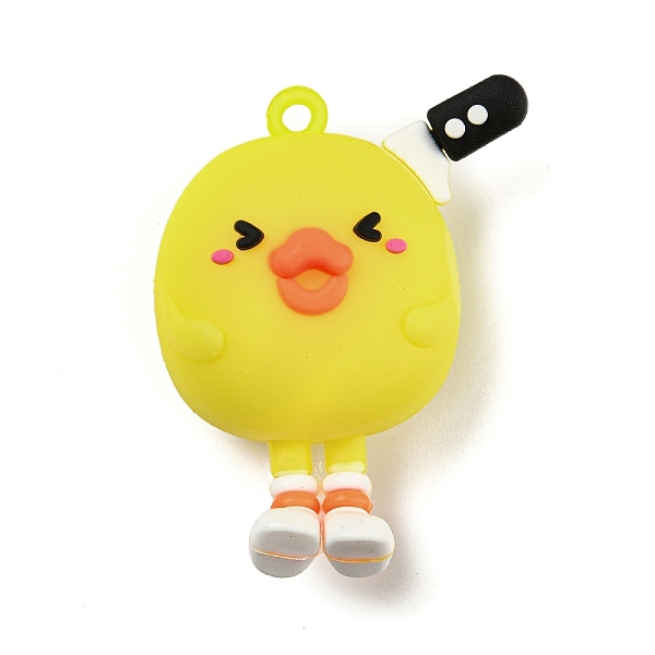 PandaHall Cartoon PVC Plastic Pendants, Lemon Duck Charm, Yellow, 49x39x21.5mm, Hole: 3mm PVC Duck Yellow
PandaHall Cartoon PVC Plastic Pendants, Lemon Duck Charm, Yellow, 49x39x21.5mm, Hole: 3mm PVC Duck Yellow