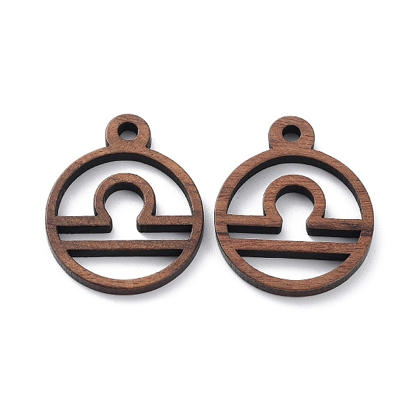 PandaHall Walnut Wood Laser Cut Pendants, Hollow Constellation Charms, Undyed, Libra, 24x20x2.5mm, Hole: 2.4mm Wood Libra Brown
PandaHall Walnut Wood Laser Cut Pendants, Hollow Constellation Charms, Undyed, Libra, 24x20x2.5mm, Hole: 2.4mm Wood Libra Brown