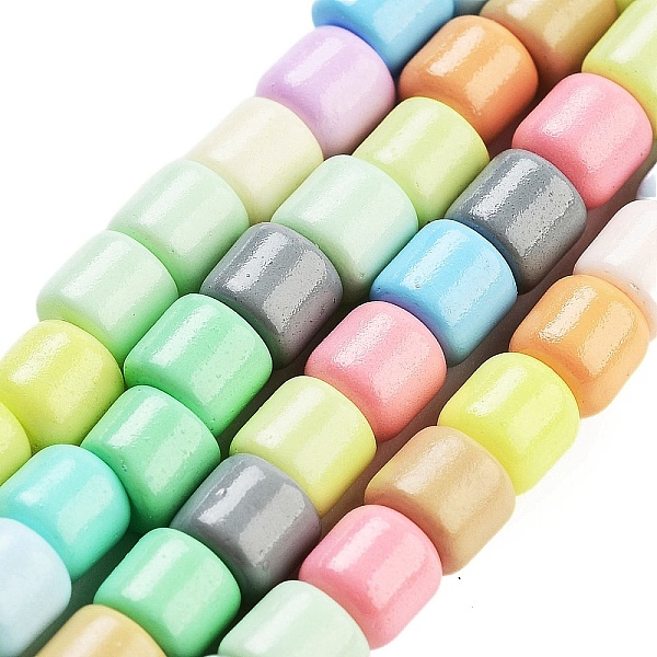 PandaHall Electroplate Glass Beads Strands, Column, Colorful, 4~4.5x4~4.5mm, Hole: 1.2mm, about 85pcs/strand, 14.17''(36cm) Glass Column
PandaHall Electroplate Glass Beads Strands, Column, Colorful, 4~4.5x4~4.5mm, Hole: 1.2mm, about 85pcs/strand, 14.17''(36cm) Glass Column