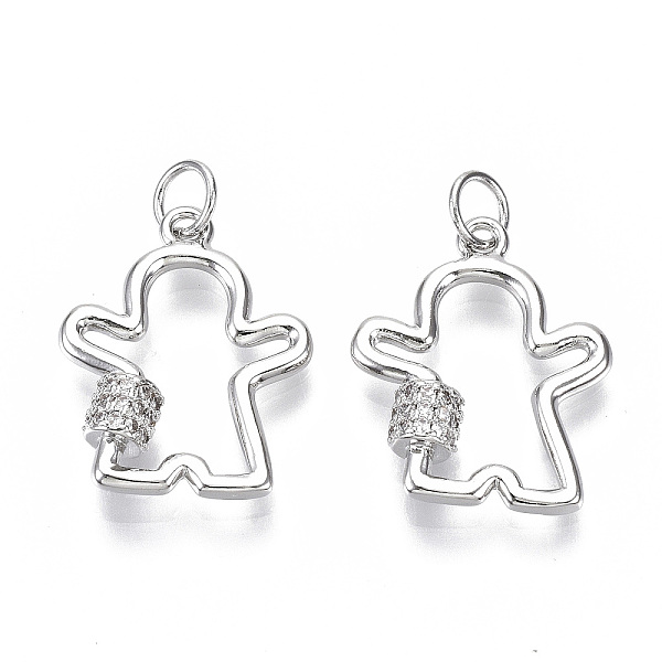 PandaHall Brass Micro Pave Clear Cubic Zirconia Pendants, with Jump Rings, Boy, Nickel Free, Real Platinum Plated, 19x16x4mm, Jump Rings...
PandaHall Brass Micro Pave Clear Cubic Zirconia Pendants, with Jump Rings, Boy, Nickel Free, Real Platinum Plated, 19x16x4mm, Jump Rings...
