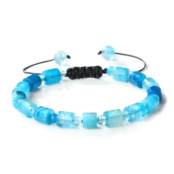 PandaHall Bohemian Style Natural Banded Agate/Striped Adjustable Braided Bracelets for Women Banded Agate
PandaHall Bohemian Style Natural Banded Agate/Striped Adjustable Braided Bracelets for Women Banded Agate