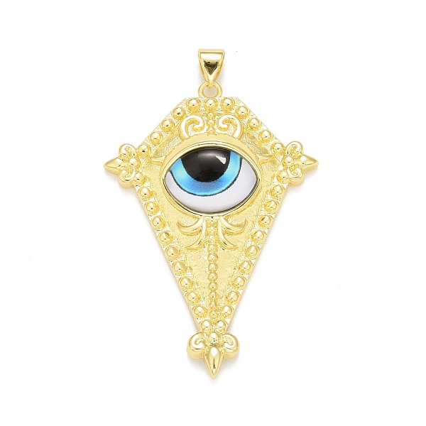 PandaHall Glass Pendants, with Brass Findings, Cadmium Free & Nickel Free & Lead Free, Long-Lasting Plated, Real 18K Gold Plated, Rhombus..., Cyan
PandaHall Glass Pendants, with Brass Findings, Cadmium Free & Nickel Free & Lead Free, Long-Lasting Plated, Real 18K Gold Plated, Rhombus..., Cyan