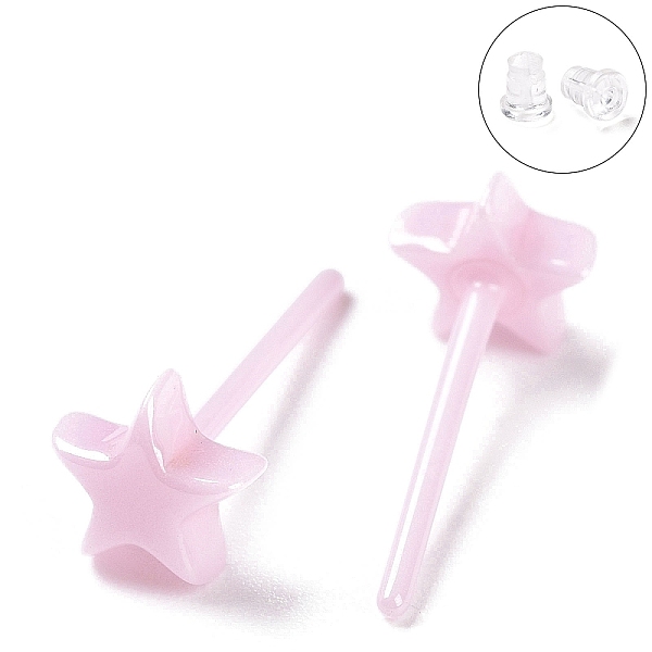PandaHall Hypoallergenic Bioceramics Zirconia Ceramic Star Stud Earrings, No Fading and Nickel Free, Pink, 5.5x5.5mm Zirconia Ceramic Star...
PandaHall Hypoallergenic Bioceramics Zirconia Ceramic Star Stud Earrings, No Fading and Nickel Free, Pink, 5.5x5.5mm Zirconia Ceramic Star...