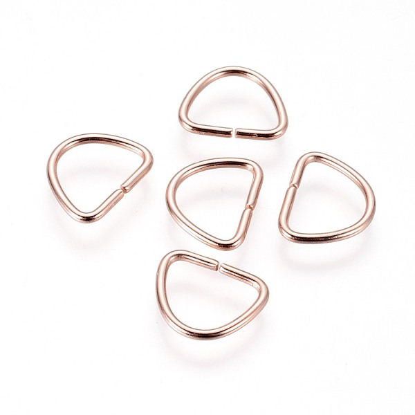 PandaHall 304 Stainless Steel D Rings, Buckle Clasps, For Webbing, Strapping Bags, Garment Accessories, Rose Gold, 12x15x1.5mm, Inner Size...
PandaHall 304 Stainless Steel D Rings, Buckle Clasps, For Webbing, Strapping Bags, Garment Accessories, Rose Gold, 12x15x1.5mm, Inner Size...