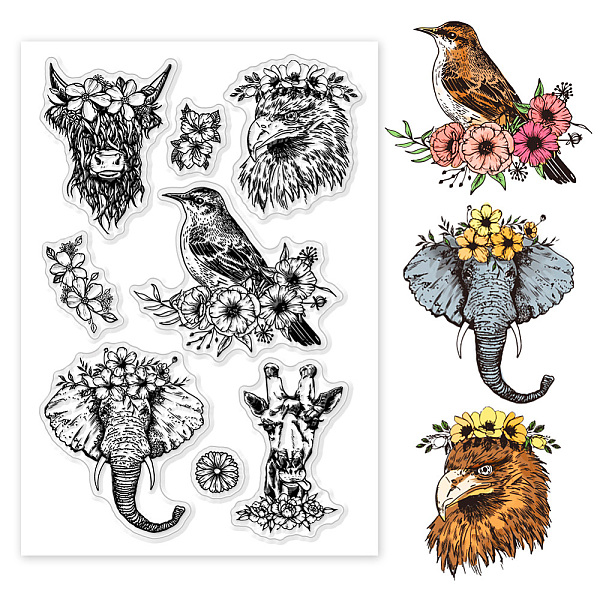 PandaHall Custom PVC Plastic Clear Stamps, for DIY Scrapbooking, Photo Album Decorative, Cards Making, Bird, 160x110mm Plastic Bird
PandaHall Custom PVC Plastic Clear Stamps, for DIY Scrapbooking, Photo Album Decorative, Cards Making, Bird, 160x110mm Plastic Bird