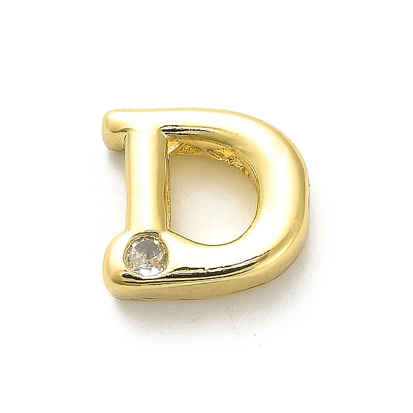 PandaHall Rack Plating Brass Cubic Zirconia Beads, Long-Lasting Plated, Lead Free & Cadmium Free, Alphabet, Letter D, 12x13.5x4.8mm, Hole..., Clear
PandaHall Rack Plating Brass Cubic Zirconia Beads, Long-Lasting Plated, Lead Free & Cadmium Free, Alphabet, Letter D, 12x13.5x4.8mm, Hole..., Clear