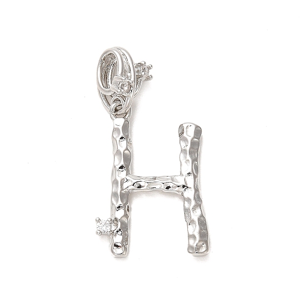 PandaHall Rack Plating Brass Micro Pave Cubic Zirconia European Dangle Charms, Large Hole Letter Pendant, Platinum, Long-Lasting Plated..., Clear
PandaHall Rack Plating Brass Micro Pave Cubic Zirconia European Dangle Charms, Large Hole Letter Pendant, Platinum, Long-Lasting Plated..., Clear