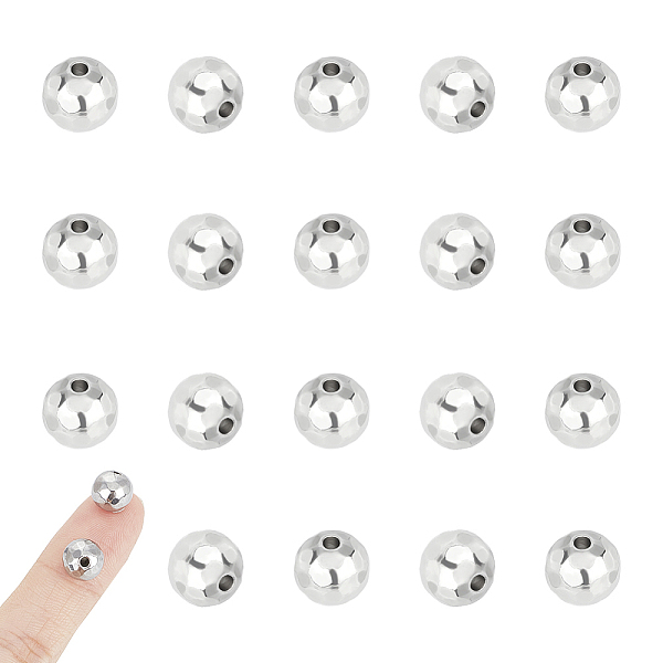 PandaHall Unicraftale 201 Stainless Steel Beads, Round, Stainless Steel Color, 8mm, Hole: 1.4mm, 20pcs/box 201 Stainless Steel Round
PandaHall Unicraftale 201 Stainless Steel Beads, Round, Stainless Steel Color, 8mm, Hole: 1.4mm, 20pcs/box 201 Stainless Steel Round