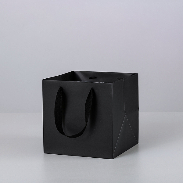PandaHall Solid Color Kraft Paper Gift Bags with Ribbon Handles, for Birthday Wedding Christmas Party Shopping Bags, Square, Black...
PandaHall Solid Color Kraft Paper Gift Bags with Ribbon Handles, for Birthday Wedding Christmas Party Shopping Bags, Square, Black...