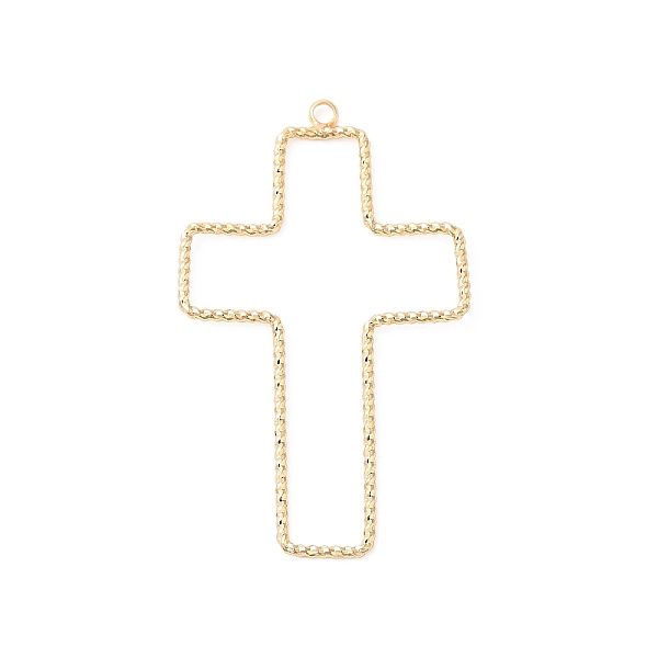 PandaHall Brass Open Back Bezel Pendants, Nickel Free, for DIY UV Resin, Cross, Real 18K Gold Plated, 45x27.5x1.5mm, Hole: 1.8mm Brass Cross
PandaHall Brass Open Back Bezel Pendants, Nickel Free, for DIY UV Resin, Cross, Real 18K Gold Plated, 45x27.5x1.5mm, Hole: 1.8mm Brass Cross