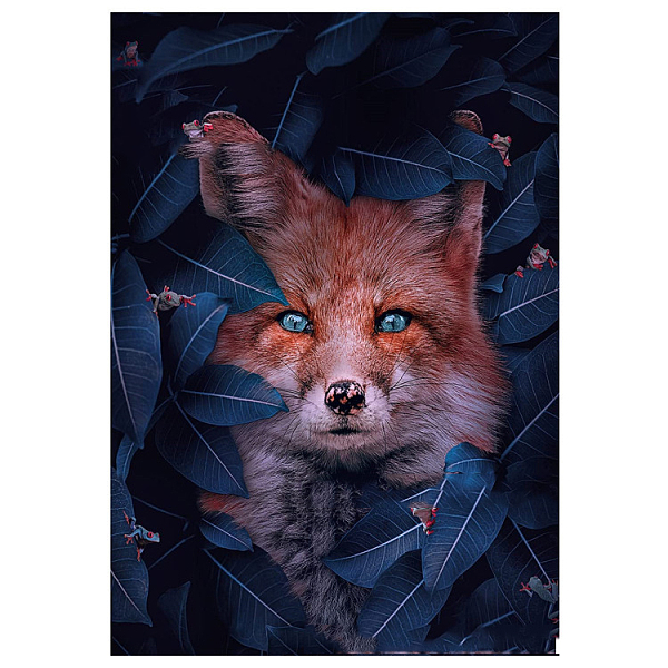 PandaHall DIY Fox Pattern Diamond Painting Kits, with Resin Rhinestones, Diamond Sticky Pen, Tray Plate and Glue Clay, Orange Red, 400x300mm...
PandaHall DIY Fox Pattern Diamond Painting Kits, with Resin Rhinestones, Diamond Sticky Pen, Tray Plate and Glue Clay, Orange Red, 400x300mm...
