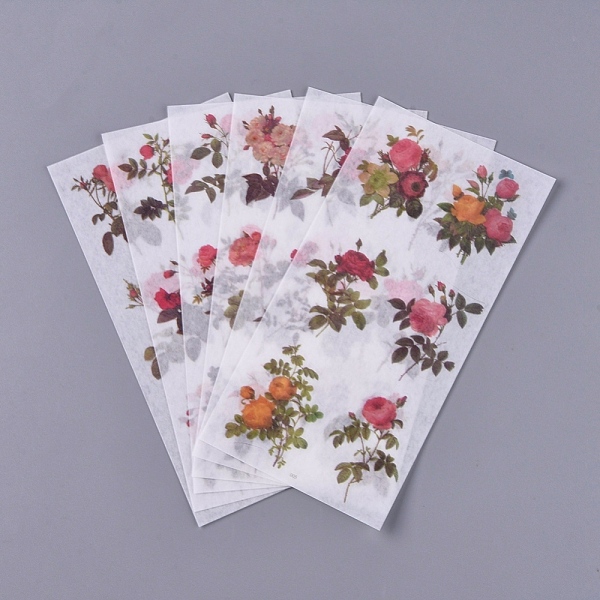 PandaHall Natural Theme Stickers, Plant Decorative Stickers, for Diary, Album, Notebook, DIY Arts and Crafts, Flower Pattern, 16.1x8x0.01cm..., Multicolor
PandaHall Natural Theme Stickers, Plant Decorative Stickers, for Diary, Album, Notebook, DIY Arts and Crafts, Flower Pattern, 16.1x8x0.01cm..., Multicolor