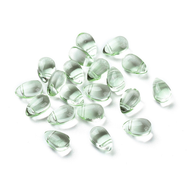 PandaHall Transparent Glass Beads, Top Drilled Beads, Teardrop, Light Green, 9x6x5mm, Hole: 1mm Glass Teardrop
PandaHall Transparent Glass Beads, Top Drilled Beads, Teardrop, Light Green, 9x6x5mm, Hole: 1mm Glass Teardrop