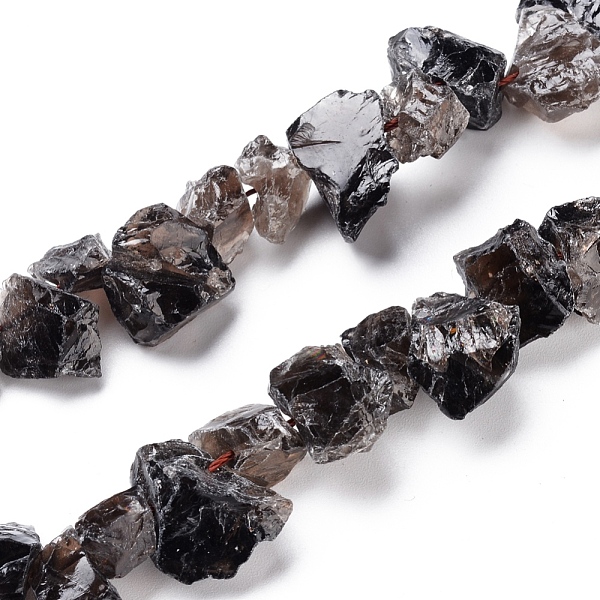 PandaHall Natural Smoky Quartz Beads Strands, Top Drilled Beads, Rough Raw Stone, Nuggets, 7~15x12~22x5~13mm, Hole: 1.2mm, about...
PandaHall Natural Smoky Quartz Beads Strands, Top Drilled Beads, Rough Raw Stone, Nuggets, 7~15x12~22x5~13mm, Hole: 1.2mm, about...