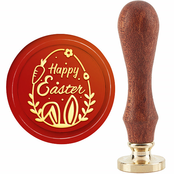 PandaHall CRASPIRE Happy Easter Wax Seal Stamp Eggs Sealing Wax Stamps Rabbit 30mm Retro Vintage Removable Brass Stamp Head with Wood Handle...
PandaHall CRASPIRE Happy Easter Wax Seal Stamp Eggs Sealing Wax Stamps Rabbit 30mm Retro Vintage Removable Brass Stamp Head with Wood Handle...