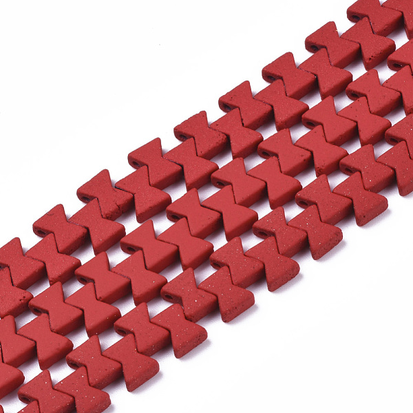 PandaHall Spray Painted Non-magnetic Synthetic Hematite Multi-Strand Links, for Tile Elastic Bracelets Making, Bowknot, Red, 7x6x3mm, Hole...
PandaHall Spray Painted Non-magnetic Synthetic Hematite Multi-Strand Links, for Tile Elastic Bracelets Making, Bowknot, Red, 7x6x3mm, Hole...