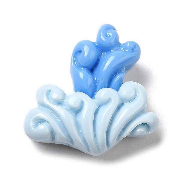 PandaHall Ocean Theme Opaque Resin Cabochons, Sea Animal Cabochons, Wave, 13.5x14x6mm Resin Others
PandaHall Ocean Theme Opaque Resin Cabochons, Sea Animal Cabochons, Wave, 13.5x14x6mm Resin Others