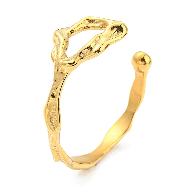 PandaHall Ion Plating(IP) 304 Stainless Steel Cuff Bangles, Hollow Oval, Golden, Inner Diameter: 1-7/8x2-1/4 inch(4.7x5.6cm) 304 Stainless...
PandaHall Ion Plating(IP) 304 Stainless Steel Cuff Bangles, Hollow Oval, Golden, Inner Diameter: 1-7/8x2-1/4 inch(4.7x5.6cm) 304 Stainless...