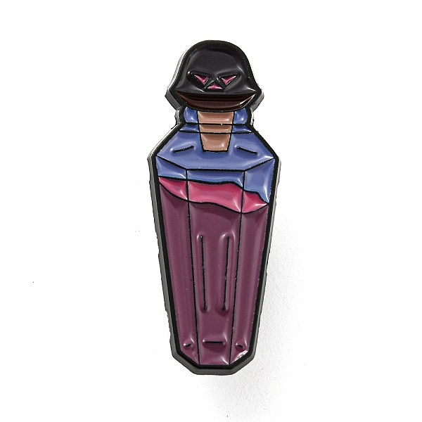 PandaHall Enamel Pins, Electrophoresis Black Plated Alloy Brooch, Poison, Bottle, 30.5x12x1.5mm Alloy+Enamel Bottle
PandaHall Enamel Pins, Electrophoresis Black Plated Alloy Brooch, Poison, Bottle, 30.5x12x1.5mm Alloy+Enamel Bottle