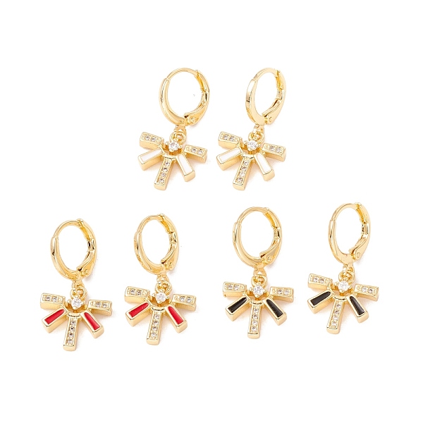 PandaHall Enamel Sun Dangle Leverback Earrings with Clear Cubic Zirconia, Real 18K Gold Plated Brass Drop Earrings for Women, Lead Free &..., Multicolor
PandaHall Enamel Sun Dangle Leverback Earrings with Clear Cubic Zirconia, Real 18K Gold Plated Brass Drop Earrings for Women, Lead Free &..., Multicolor