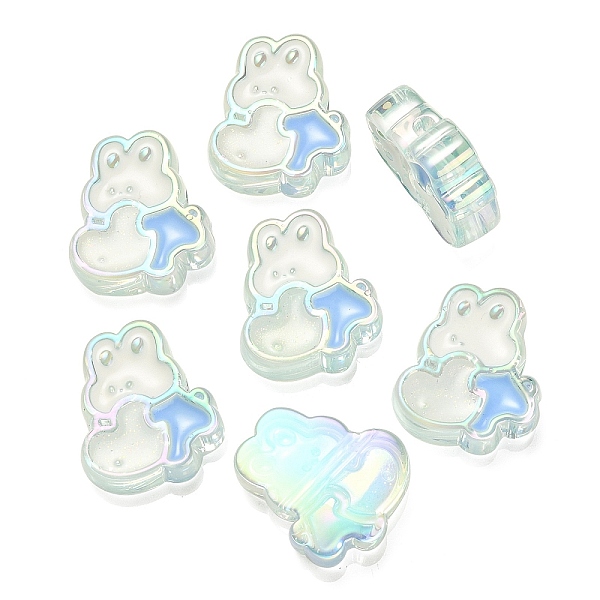 PandaHall UV Plating Rainbow Iridescent Acrylic Enamel Beads, with Glitter Powder, Rabbit with Heart, Cornflower Blue, 28x25x9mm, Hole: 3mm...
PandaHall UV Plating Rainbow Iridescent Acrylic Enamel Beads, with Glitter Powder, Rabbit with Heart, Cornflower Blue, 28x25x9mm, Hole: 3mm...