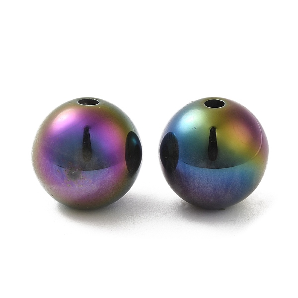PandaHall Iridescent Opaque Resin Beads, Candy Beads, Round, Colorful, 12x11.5mm, Hole: 2mm Resin Round
PandaHall Iridescent Opaque Resin Beads, Candy Beads, Round, Colorful, 12x11.5mm, Hole: 2mm Resin Round
