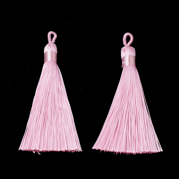 PandaHall Polyester Tassel Big Pendants Decoration, Pearl Pink, 80~90x8.5~9mm, Hole: 4x6mm Polyester Pink
PandaHall Polyester Tassel Big Pendants Decoration, Pearl Pink, 80~90x8.5~9mm, Hole: 4x6mm Polyester Pink