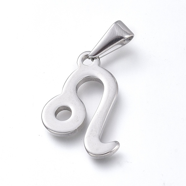 PandaHall 304 Stainless Steel Pendants, Constellation/Zodiac Sign, Stainless Steel Color, Leo, 22x15.7x1.7mm, Hole: 3x6mm 304 Stainless...
PandaHall 304 Stainless Steel Pendants, Constellation/Zodiac Sign, Stainless Steel Color, Leo, 22x15.7x1.7mm, Hole: 3x6mm 304 Stainless...