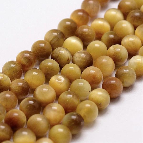 PandaHall Natural Tiger Eye Bead Strands, Dyed & Heated, Round, Gold, 8mm, Hole: 1mm, about 44pcs/strand, 14.9 inch~15.1 inch Tiger Eye...
PandaHall Natural Tiger Eye Bead Strands, Dyed & Heated, Round, Gold, 8mm, Hole: 1mm, about 44pcs/strand, 14.9 inch~15.1 inch Tiger Eye...