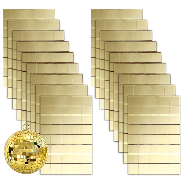 PandaHall PH 720pcs Mirror Mosaic Tiles, 10.5x9.5mm Self-Adhesive Mirror Tiles Square Glass Mosaic Stickers Yellow Decorative Mosaic Tiles...
PandaHall PH 720pcs Mirror Mosaic Tiles, 10.5x9.5mm Self-Adhesive Mirror Tiles Square Glass Mosaic Stickers Yellow Decorative Mosaic Tiles...