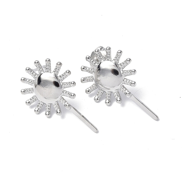 PandaHall 304 Stainless Steel Sun Stud Earrings for Women, Stainless Steel Color, 25x15.5mm, Pin: 0.7mm 304 Stainless Steel Sun
PandaHall 304 Stainless Steel Sun Stud Earrings for Women, Stainless Steel Color, 25x15.5mm, Pin: 0.7mm 304 Stainless Steel Sun