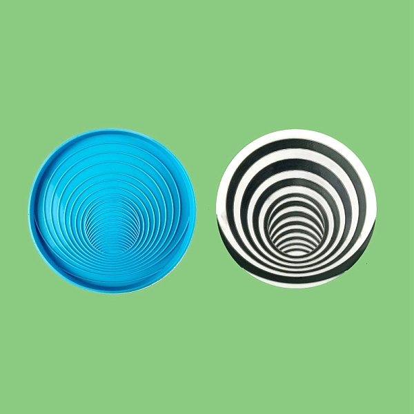 PandaHall DIY Vision Trap Coaster Silicone Molds, for UV Resin, Epoxy Resin Jewelry Making, Deep Sky Blue, 124x9mm, Inner Diameter: 119mm...
PandaHall DIY Vision Trap Coaster Silicone Molds, for UV Resin, Epoxy Resin Jewelry Making, Deep Sky Blue, 124x9mm, Inner Diameter: 119mm...