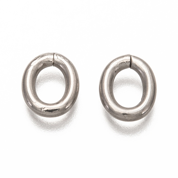 PandaHall 304 Stainless Steel Open Jump Rings, Oval, Stainless Steel Color, 11x9x2mm, inner diameter: 4x6.5mm 304 Stainless Steel
PandaHall 304 Stainless Steel Open Jump Rings, Oval, Stainless Steel Color, 11x9x2mm, inner diameter: 4x6.5mm 304 Stainless Steel