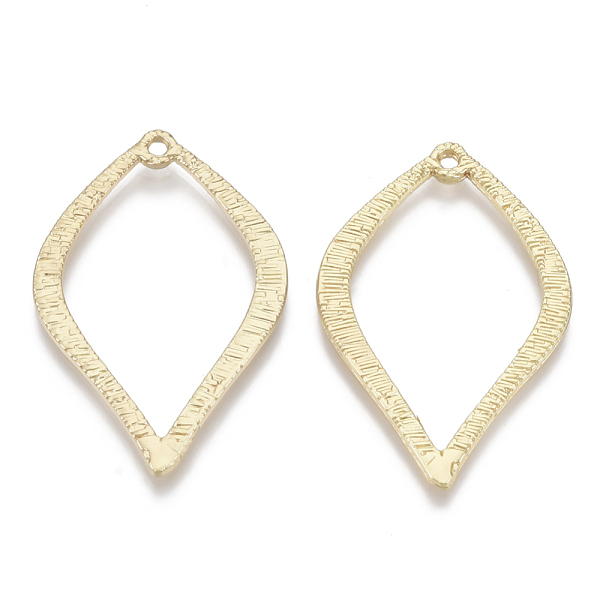 PandaHall Alloy Pendants, Leaf, Textured, Light Gold, 35x23x1.5mm, Hole: 1.5mm Alloy Leaf
PandaHall Alloy Pendants, Leaf, Textured, Light Gold, 35x23x1.5mm, Hole: 1.5mm Alloy Leaf