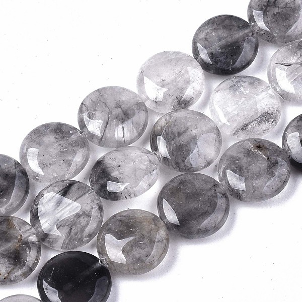 PandaHall Natural Cloudy Quartz Beads Strands, Flat Round, 14x4~5mm, Hole: 1mm, about 29pcs/strand, 15.94 inch(40.5cm) Cloudy Quartz Flat...
PandaHall Natural Cloudy Quartz Beads Strands, Flat Round, 14x4~5mm, Hole: 1mm, about 29pcs/strand, 15.94 inch(40.5cm) Cloudy Quartz Flat...