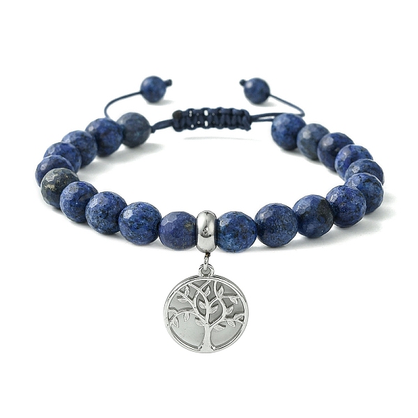 PandaHall Adjustable Natural Lapis Lazuli Braided Bead Bracelets, 304 Stainless Steel Charms Bracelets for Women, Tree of Life, Inner...
PandaHall Adjustable Natural Lapis Lazuli Braided Bead Bracelets, 304 Stainless Steel Charms Bracelets for Women, Tree of Life, Inner...