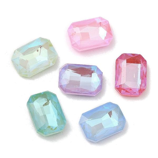 PandaHall Flat Back Glass Rhinestone Cabochons, Faceted, Rectangle, Mixed Color, 14x10x4~5mm Glass Rhinestone Rectangle Multicolor
PandaHall Flat Back Glass Rhinestone Cabochons, Faceted, Rectangle, Mixed Color, 14x10x4~5mm Glass Rhinestone Rectangle Multicolor