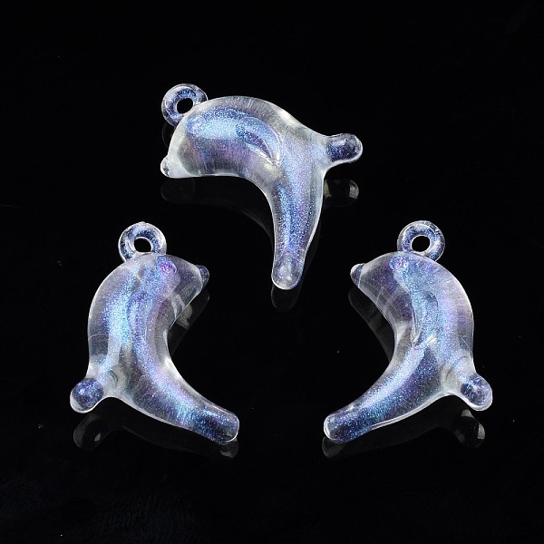 PandaHall Transparent Acrylic Pendants, Glitter Powder, Dolphin, Clear, 26x17x10mm, Hole: 2mm, about 385pcs/500g Acrylic Dolphin Clear
PandaHall Transparent Acrylic Pendants, Glitter Powder, Dolphin, Clear, 26x17x10mm, Hole: 2mm, about 385pcs/500g Acrylic Dolphin Clear