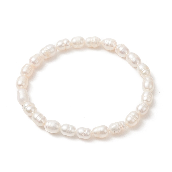 PandaHall Natural Pearl Rice Beaded Stretch Bracelet for Women, Seashell Color, Inner Diameter: 2-1/8 inch(5.5cm) Pearl
PandaHall Natural Pearl Rice Beaded Stretch Bracelet for Women, Seashell Color, Inner Diameter: 2-1/8 inch(5.5cm) Pearl