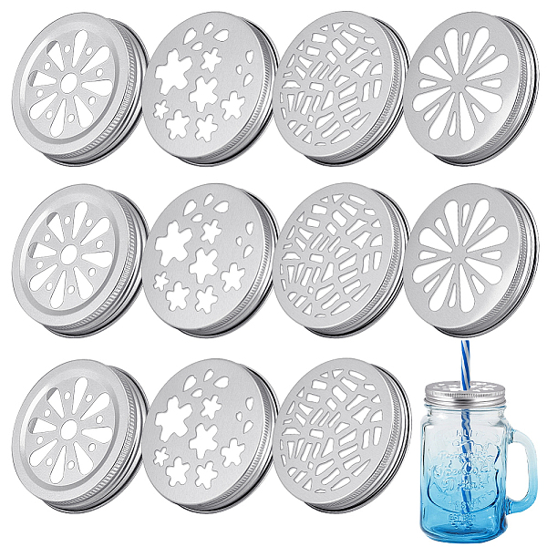 PandaHall AHANDMAKER 32 Pcs Mason Can Jar Lids 4 Styles Flower/Snowflake/Spider Web Canning Lids for Mason Aluminium Hollow Candle Lids for...
PandaHall AHANDMAKER 32 Pcs Mason Can Jar Lids 4 Styles Flower/Snowflake/Spider Web Canning Lids for Mason Aluminium Hollow Candle Lids for...