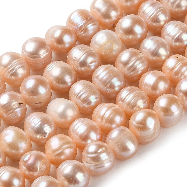 PandaHall Natural Cultured Freshwater Pearl Beads Strands, Potato, Grade A++, PeachPuff, 8.5~10x8~9mm, Hole: 0.6mm, about 42pcs/strand..., Brown
PandaHall Natural Cultured Freshwater Pearl Beads Strands, Potato, Grade A++, PeachPuff, 8.5~10x8~9mm, Hole: 0.6mm, about 42pcs/strand..., Brown