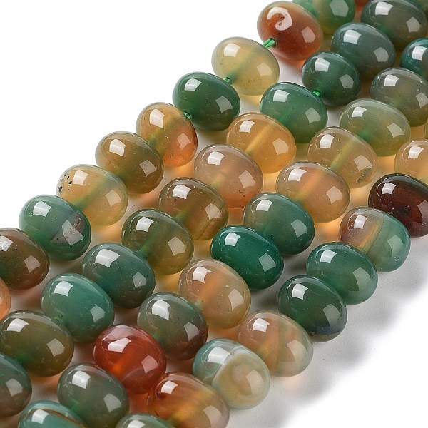 PandaHall Natural Agate Beads Strands, Dyed & Heated, Egg, Medium Sea Green, 12~14x9~10mm, Hole: 1.4mm, about 19~20pcs/strand, 7.48 inch...
PandaHall Natural Agate Beads Strands, Dyed & Heated, Egg, Medium Sea Green, 12~14x9~10mm, Hole: 1.4mm, about 19~20pcs/strand, 7.48 inch...