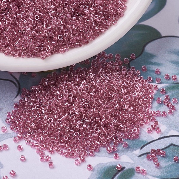 PandaHall MIYUKI Delica Beads, Cylinder, Japanese Seed Beads, 11/0, (DB0902) Sparkling Peony Pink Lined Crystal, 1.3x1.6mm, Hole: 0.8mm...
PandaHall MIYUKI Delica Beads, Cylinder, Japanese Seed Beads, 11/0, (DB0902) Sparkling Peony Pink Lined Crystal, 1.3x1.6mm, Hole: 0.8mm...