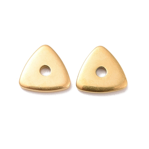 PandaHall Ion Plating(IP) 304 Stainless Steel Beads, Triangle, Golden, 6x6x1mm, Hole: 1mm 304 Stainless Steel Triangle
PandaHall Ion Plating(IP) 304 Stainless Steel Beads, Triangle, Golden, 6x6x1mm, Hole: 1mm 304 Stainless Steel Triangle