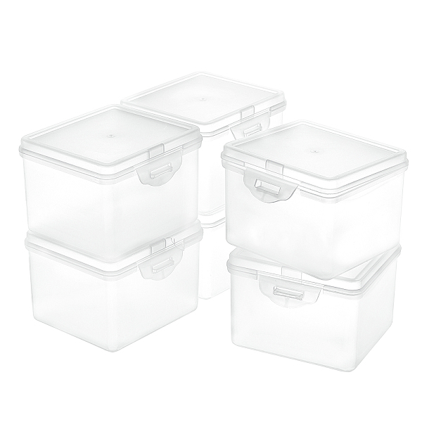 PandaHall Polypropylene(PP) Plastic Boxes, Bead Storage Containers, with Hinged Lid, Rectangle, White, 9.2x10.15x7.15cm, Inner Size...
PandaHall Polypropylene(PP) Plastic Boxes, Bead Storage Containers, with Hinged Lid, Rectangle, White, 9.2x10.15x7.15cm, Inner Size...