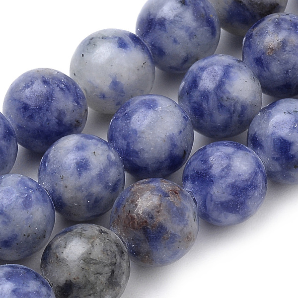 PandaHall Natural Brazil Blue Spot Jasper Beads Strands, Round, 8mm, Hole: 1mm, about 45~48pcs/strand, 15.7 inch Blue Spot Jasper Round
PandaHall Natural Brazil Blue Spot Jasper Beads Strands, Round, 8mm, Hole: 1mm, about 45~48pcs/strand, 15.7 inch Blue Spot Jasper Round